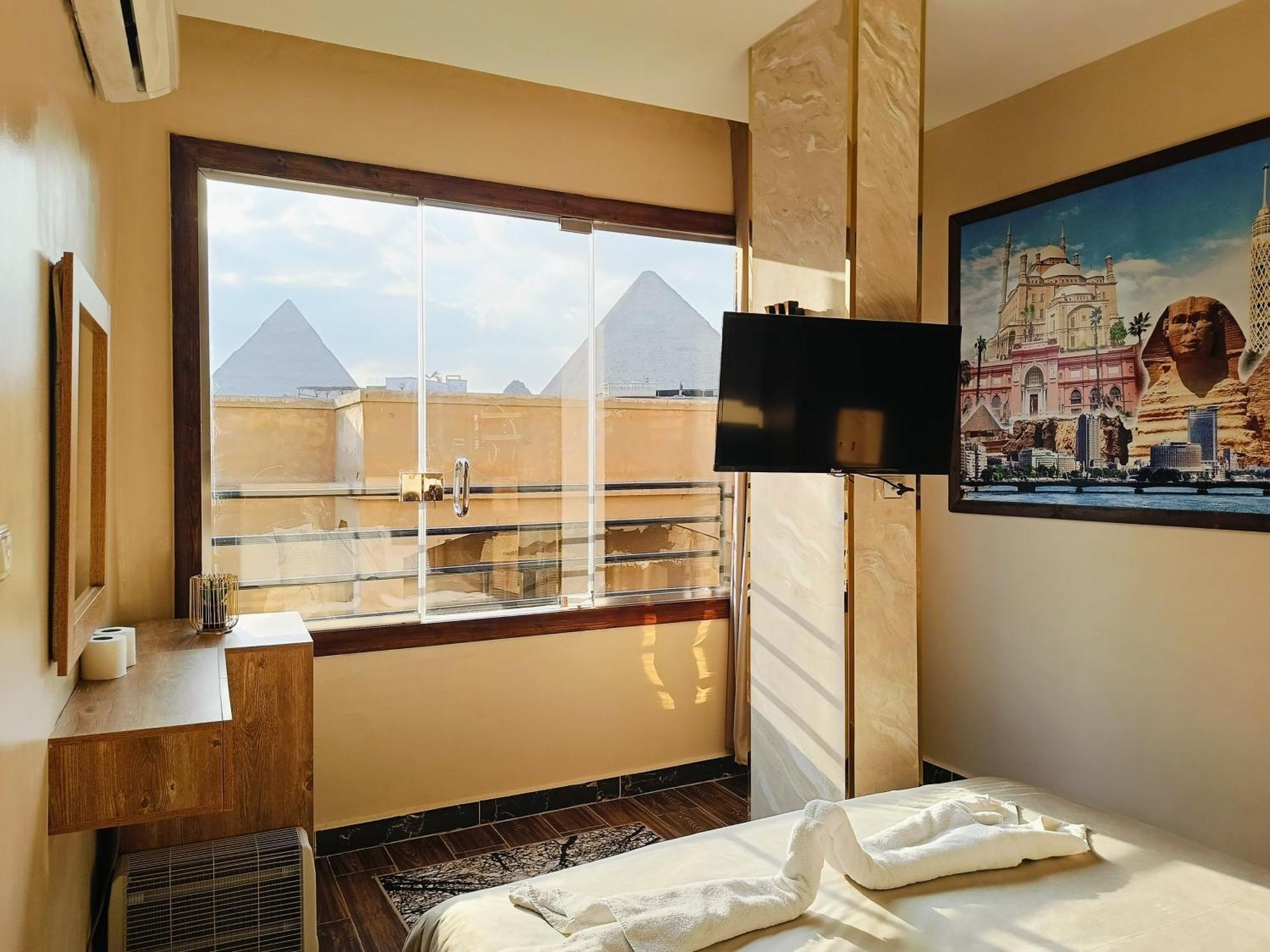 Hotel Magic Golden Pyramids View Kafret el-Gabal Zewnętrze zdjęcie