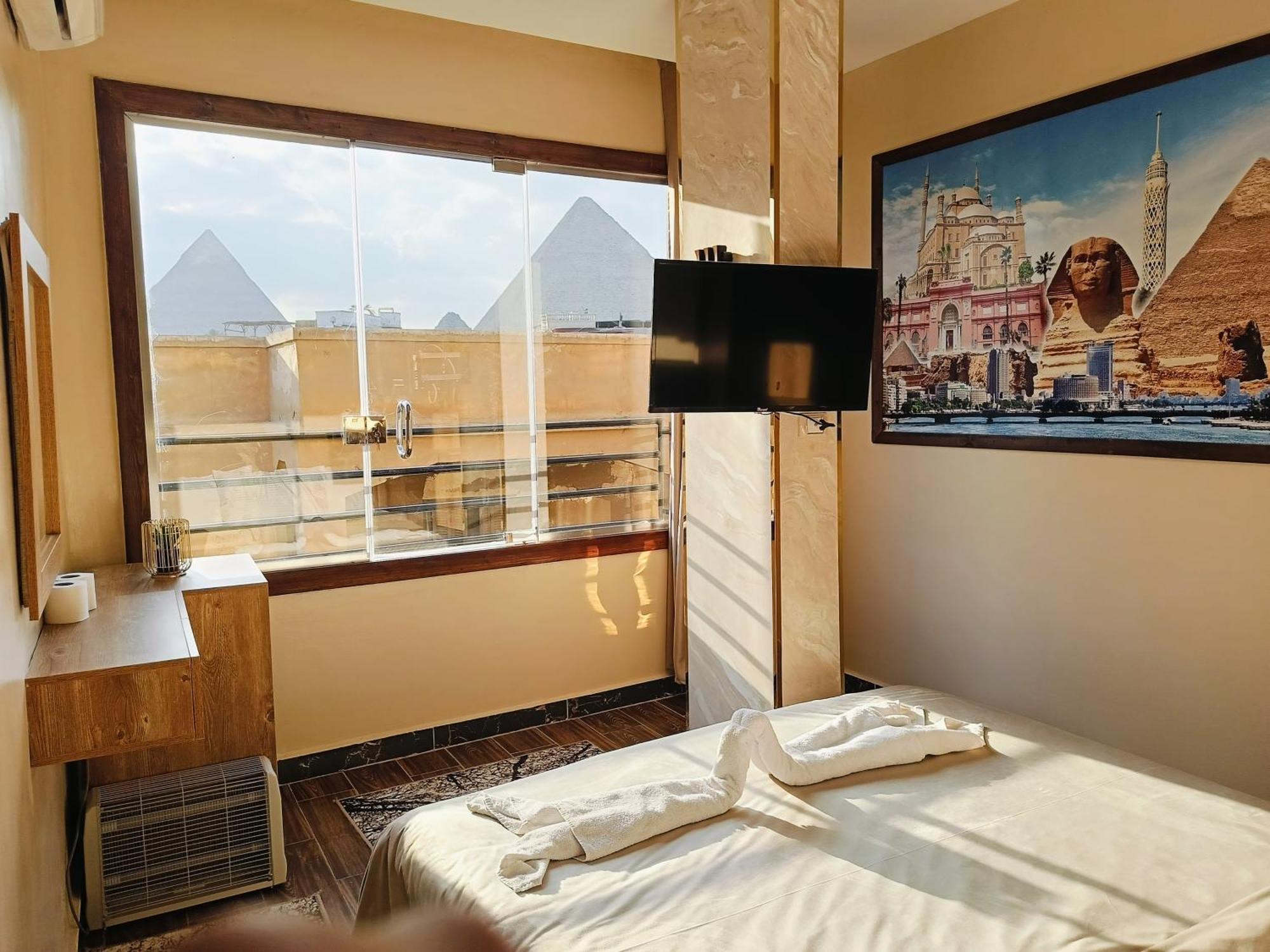 Hotel Magic Golden Pyramids View Kafret el-Gabal Zewnętrze zdjęcie